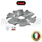 FREUD FRESA ART. FI02M BZ3 HM x INCASTRI CON RASANTI D. 100x4  Z. 2+4 FORO 22 x GIUNZIONI LAMELLE