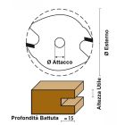 FRESE HM PER INCASTRI Ø 40