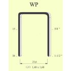 GRAFFE GRAFFETTE GRAPPE GRAPPETTE AD U PESANTI SERIE WP PUNTI METALLICI