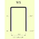 GRAFFE GRAFFETTE GRAPPE GRAPPETTE AD U PESANTI SERIE WS PUNTI METAL