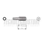INSERTI TORX  TX10-TX15-TX20-TX25 TX30 TX40 TX45 TX50 LUNGHEZZA 25-MM ATT. 1/4"