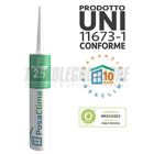 SIGILLANTE F-POLYMER 25 TRASPARENTE ML 600 PER ESTERNO POSACLIMA (CONF. 20 PZ)