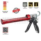 PISTOLA SILICONE TAJIMA CONVOY SUPER 26 MOLTIPLICA 26 VOLTE LA FORZA ESERCITATA SUL GRILLETTO 