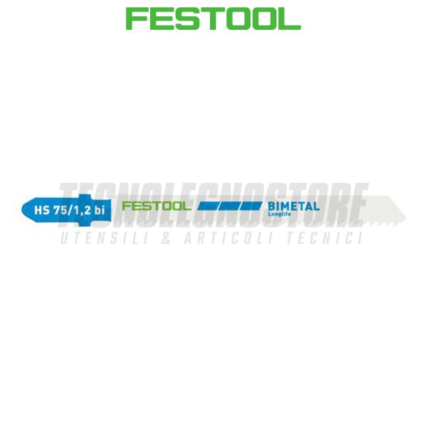 FESTOOL BUSTA 5 LAME HS75/1,2 BI/5