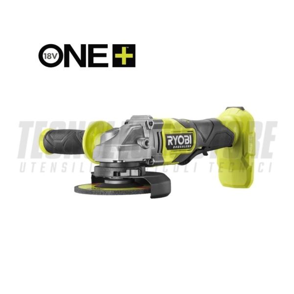 RYOBI SMERIGLIATRICE ANGOLARE BRUSHLESS 125mm 18V  RAG18-BL-0