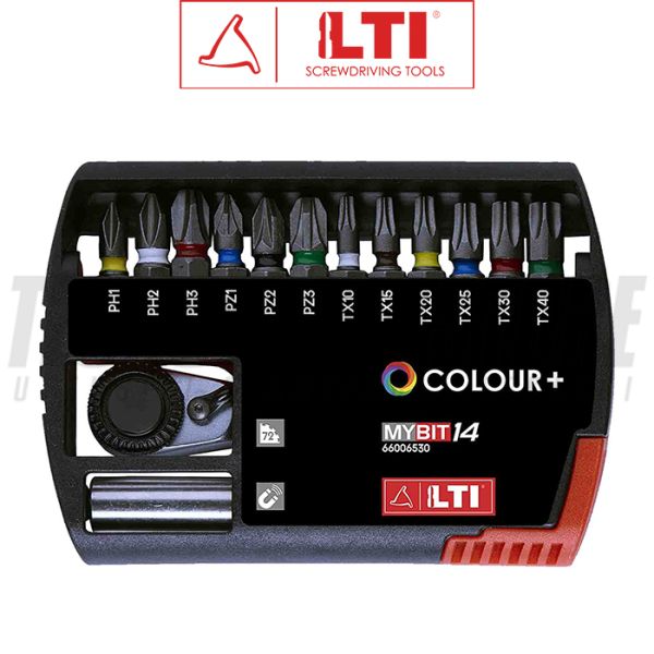 KIT INSERTI LTI KRINO BOX INSERTI 14-PZ PH-PZ-TX SISTEMA COLOR+