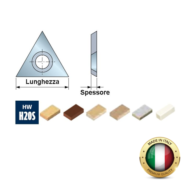 COLTELLI RG02M RASANTI TRIANGOLARI IN HM FREUD (CONF.5 PZ)