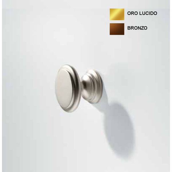 POMOLO PER MOBILI IN OTTONE LIB0007 CONFALONIERI