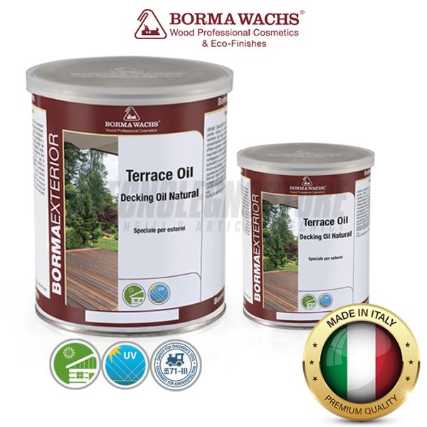 borma vernice terrace decking oil natural