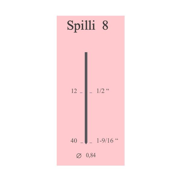 Spilli Ø 0,84 (CONF. 14.000 PZ.)