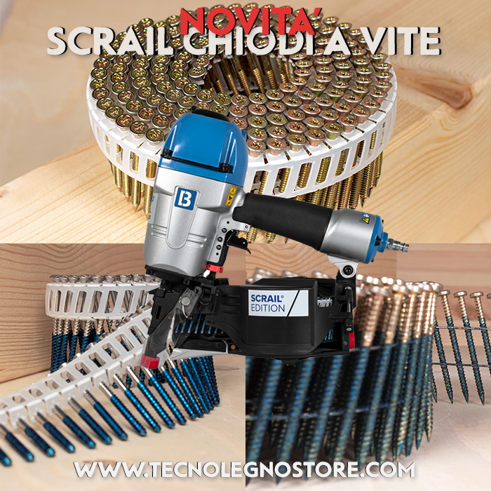 chiodi a vite scrail beck fasco chiodatrici