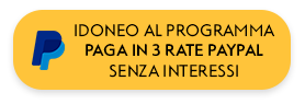 Paga in 3 rate con paypal senza costi aggiuntivi su tecnolegnostore.com